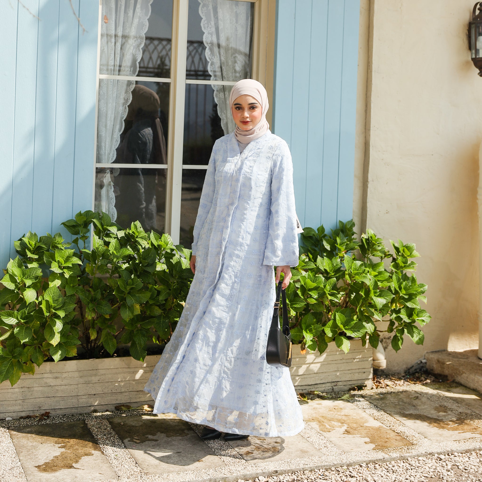 Lace Zalora Long Dress Muslimah Zalia Collection Zalora Muslimah